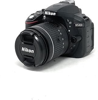Nikon D5300 Digital SLR Camera - Black (24.2 MP, AF-P 18-55mm VR Lens Kit) 3-Inch LCD Screen - International Version (No Warranty)