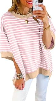 SHEWIN Womens Knit Tank Tops Loose Fit Casual Sleeveless Blouses Sweater Tank Cami Shirts