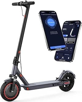 VOLPAMElectric Scooter, 350W/500W, 8.5"/10" Tires, 12/21/28 Miles Range, 16/19/22Mph, Folding E-Scooter with Dual Braking