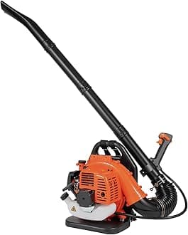 Backpack Leaf Blower 42.7CC 2 Stroke Backpack Gas Powered Leaf Blowers with 1.2L Fuel Tank, Grass Lawn Blower Air Cooling Gasoline Grass Blowers for Leaf, Sand, Gravel, Snow, Yard and Driveway