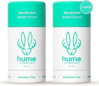 - Probiotic Roll‑On Deodorant, Aluminum‑Free & Plant‑Based, Gentle on Sensitive Skin, Quick‑Drying, Long‑Lasting Sweat & Odour Protection for Teens & Adults Desert Bloom - 2-Pack