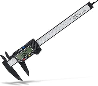 Digital Caliper, Adoric 0-6" Calipers Measuring Tool - Electronic Micrometer Caliper with Large LCD Screen, Auto-off Feature, Inch and Millimeter Conversion