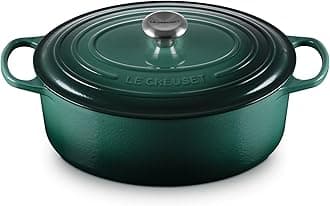 Le Creuset Enameled Cast Iron Signature Oval Dutch Oven, 6.75 qt., Artichaut