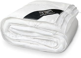 THE COTTON & SILK®️ 100% Mulberry Silk Filled Comforter for All Seasons - Luxury, Ultra Soft, Breathable, Naturally Body-Hugging Silk Duvet Insert/Bedding Blanket - Twin XL