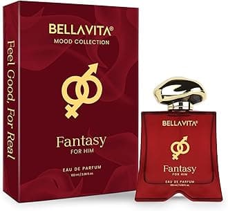BELLAVITA Mood Collection Fantasy | Long Lasting Eau De Parfum 100ml Perfume for Man | with Apple, Cinnamon, Musk and Vanilla |Fruity & Spicy Premium Fragrance for Men