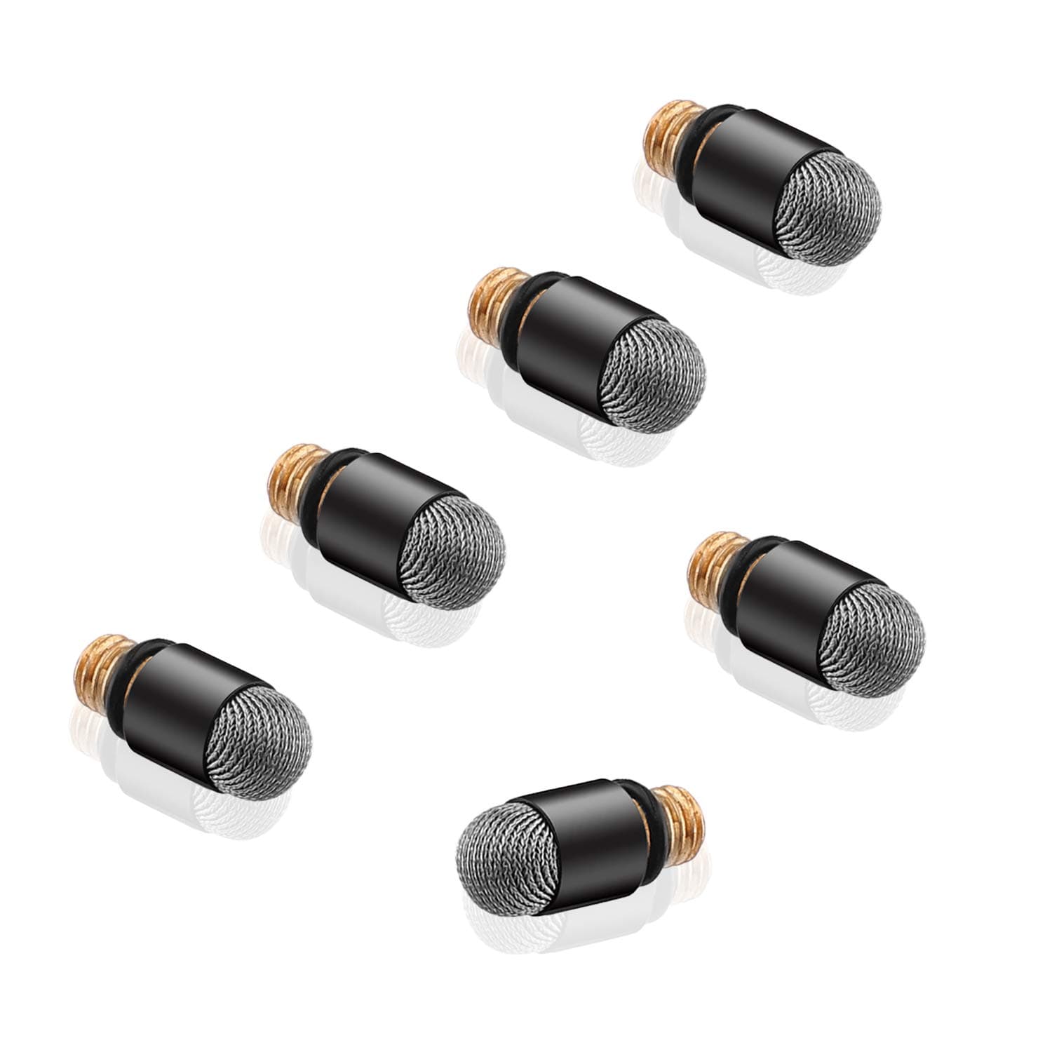 High Precision Replacements Fiber Tips for Digiroot Capacitive Stylus Pens (6-Pack)