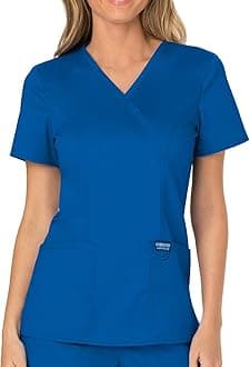 Cherokeewomens Mock Wrap Top Mock Wrap Top (pack of 1)