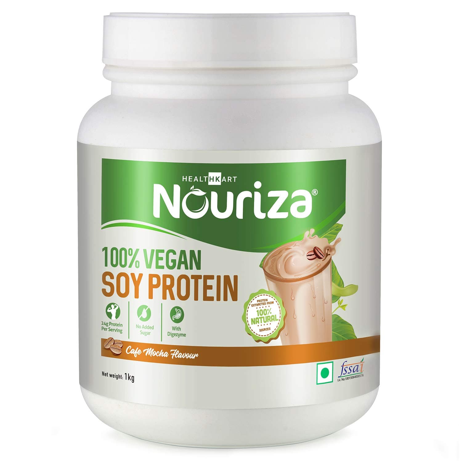 Nouriza 100% Soy Protein 1kg
