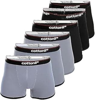 CottonilMen's Set of 6 Everyday Classic