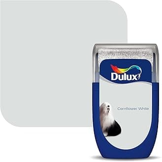 DuluxTester Paint, Cornflower White, 30 ml (Pack of 1)