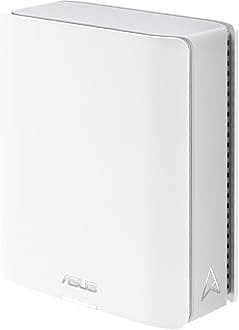 ZenWiFi BT6 Tri-Band WiFi 7 Mesh, 9.4 Gbps, 3000 sq.ft. (1pk), 2.5G WAN Port, Security and Parental Controls Included, Smart Home Master SSIDs, 4G & 5G Mobile Tethering, TAA Compliant