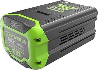 Greenworks 60V 8.0AH Ultra Power Battery | Provides Fade-Free Power for Maximum Performance | Compatible with 75+ Greenworks Tools