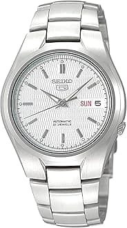 SEIKO Automatic Watch for Men 5-7S Collection - with Day/Date Calendar, Luminous Hands, Stainless Steel Case & Bracelet