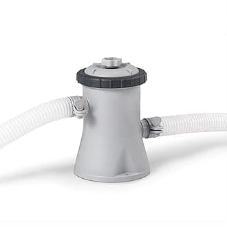C330 Krystal Clear Cartridge Filter Pump for Above Ground Pools: 330 GPH Pump Flow Rate – Improved Circulation and Filtration – Easy Installation – Improved Water Clarity – Easy-to-Clean