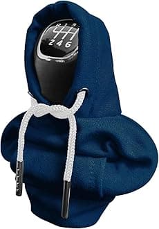 Gear Shift Hoodie, Universal Car Shift Knob Cover, Automotive Interior Cute Gadgets, Car Accessories and Decorations Mini Hoodie for Car Shifter