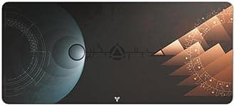 SteelSeries QcK Gaming Mousepad — Destiny 2: The Final Shape Edition — XXL Thick Cloth — Sized to Cover Desks — Peak Tracking and Stability — Optimized For Gaming Sensors