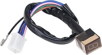 Speedometer Indicator Motorcycle Led Digital Gear Indicator Display Shift Lever Sensor Universal Aftermarket Parts. (1)