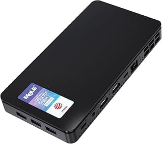 MeLE Reddot Winner Slim Mini PC Overclock4C N5095(up to 2.9GHz) 16GB RAM, 512GB Storage, Mini Desktop Computer, Triple Screen Display, Full Function USB-C on Office Education