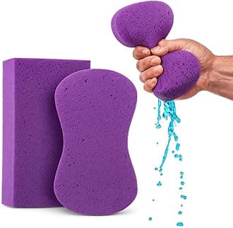 Sponges for Cleaning - 2 Pack - Multi-Purpose Cleaning Sponge, Perfect Car Wash & Household Cleaning, Ideal Tile Grout & Painting