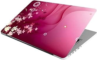 Full Laptop Skin Stickers HD Quality Sticker for Laptops Upto 15.6" (Dustproof|Waterproof|Scratchproof|Reusable) - AY MRN FLRL FL