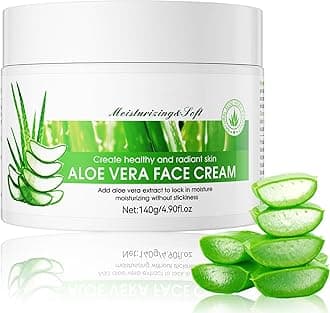 Aloe Vera Gel Face Cream,Face Moisturizer For Women,Organic Aloe Vera Hydrating Face Moisturiser For All Skin Types,Aloe Vera Cream Is Good For Anti-Wrinkle, Acne Soothing And Moisturizing (ALOE)