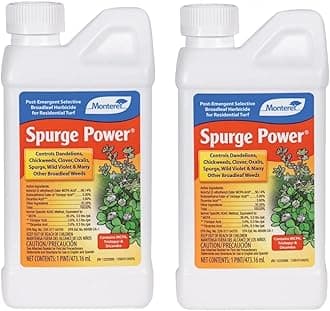 Monterey Spurge Power Post Emergent Selective Herbicide Concentrate, 16 oz (Pack of 2)