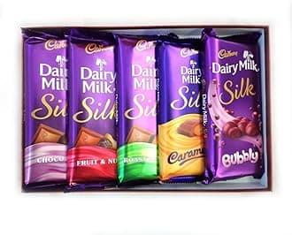 Dairy Milk Silk Combo - Pack of 5 270 Grams