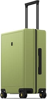Luminous Luggage, Pickle Green, Carry-On 20 Inch