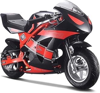 Gas Pocket Bike Gt 49Cc 2 Stroke Red