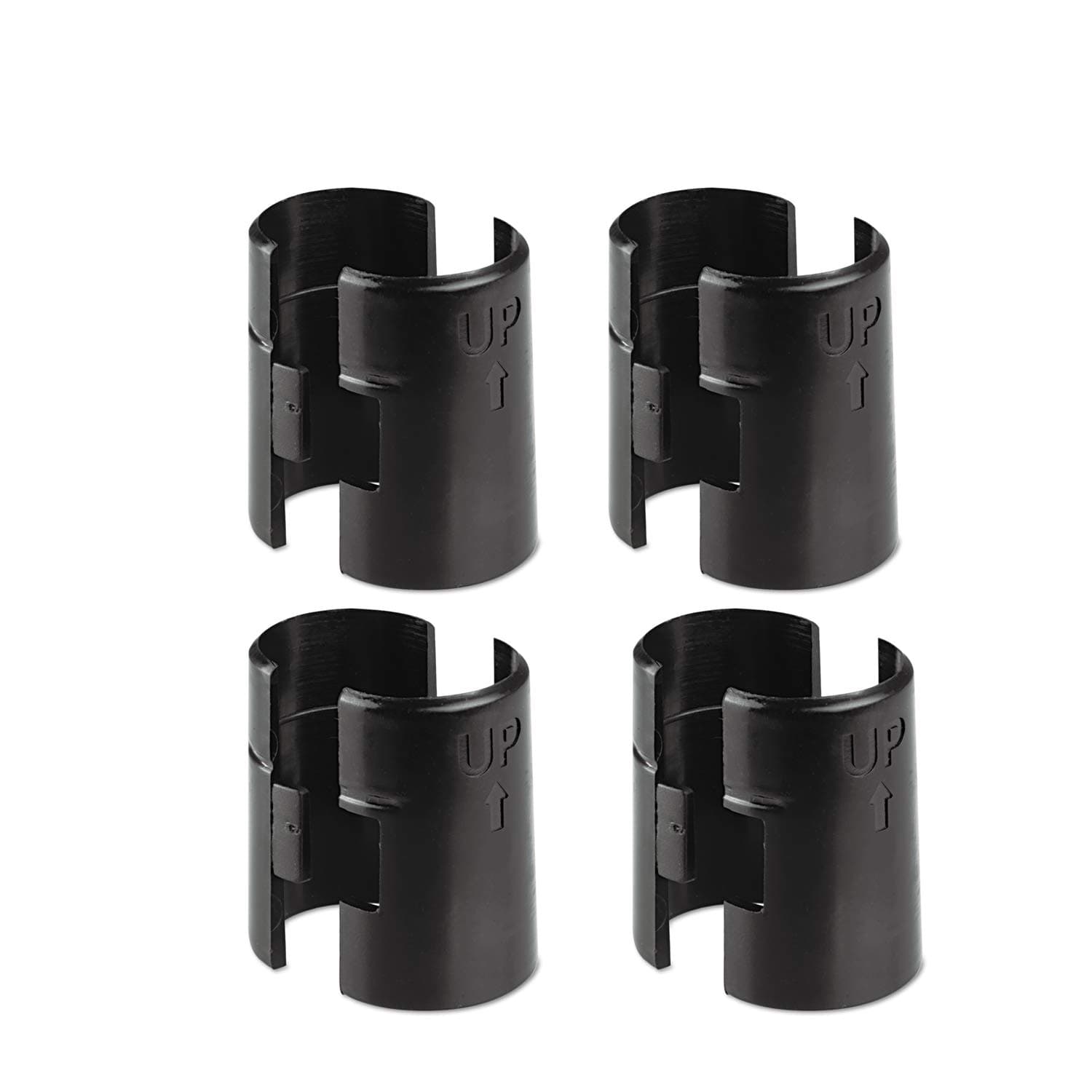 Wire Shelving Shelf Lock Clips, Spare Clip Pack for Racks 8 Clips/Pack (Plastic, 25.4mm)