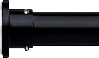 Room/Dividers/Now Tension Curtain Rod, Adjustable Heavy-Duty Tension Rod No Drilling Required, 28-50 Inch, Black Curtain Tension Rod with Strong Hold and Easy Setup for Windows, Closets and Spaces