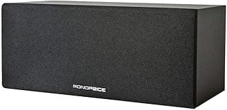 Premium Home Theater Center Channel Speaker, Black