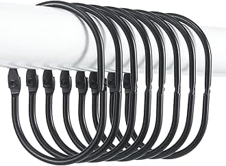 Black Shower Curtain Rings
