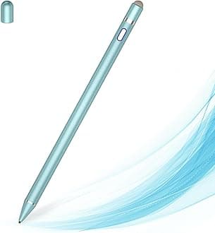 Active Stylus Pen for Touch Screens, Dual Pen Tips for Drawing &Writing,High Precise Universal Digital Pencil for i-Pad Air/Pro/Mini, A-pple i-Phone 17/16/15/14/13,Tablet/Phone/Sam-sung/K-indle - Blue