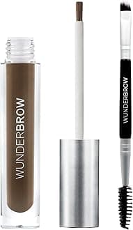 Eyebrow Gel, Waterproof, Smudgeproof, Long Lasting, Shade: Deep Black/Brown, Vegan and Cruelty-Free