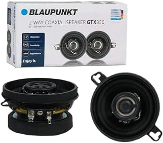 GTX350 3.5-Inch 200W 2-Way Coaxial Car Audio Speaker, Set of 2