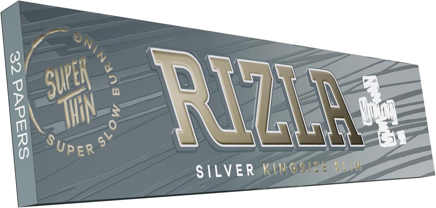 Rizla King Size Slim Silver 20 Packs/Booklets