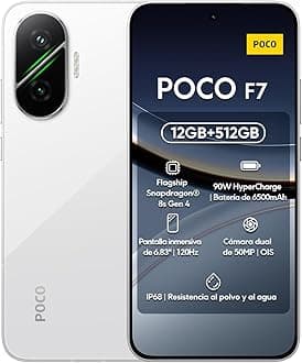 POCO F7 White 12GB RAM 512GB ROM
