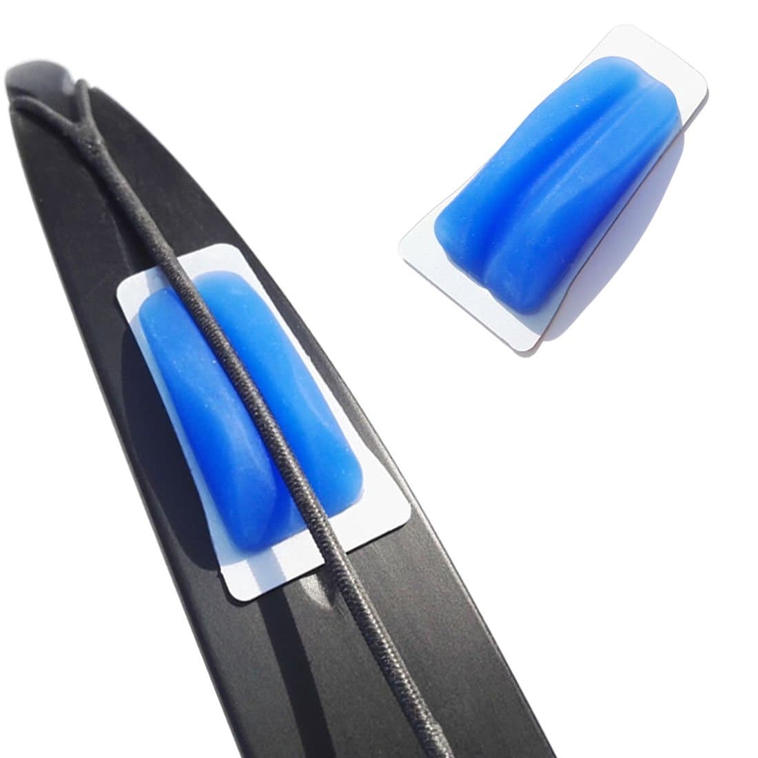 Archery Bow String Silencer Soft Rubber Shock Absorber Dampener Stabilizer for Recurve Bow Limbs Accessory 2pcs