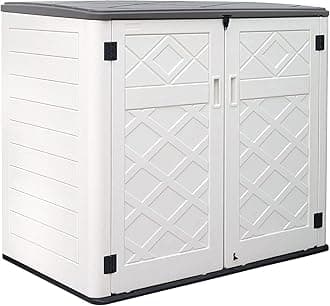 KINYING Larger Outdoor Storage Shed