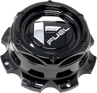 Fuel 2PC FUEL GLOSS BLACK CAP (8X180) - 1004-10GB