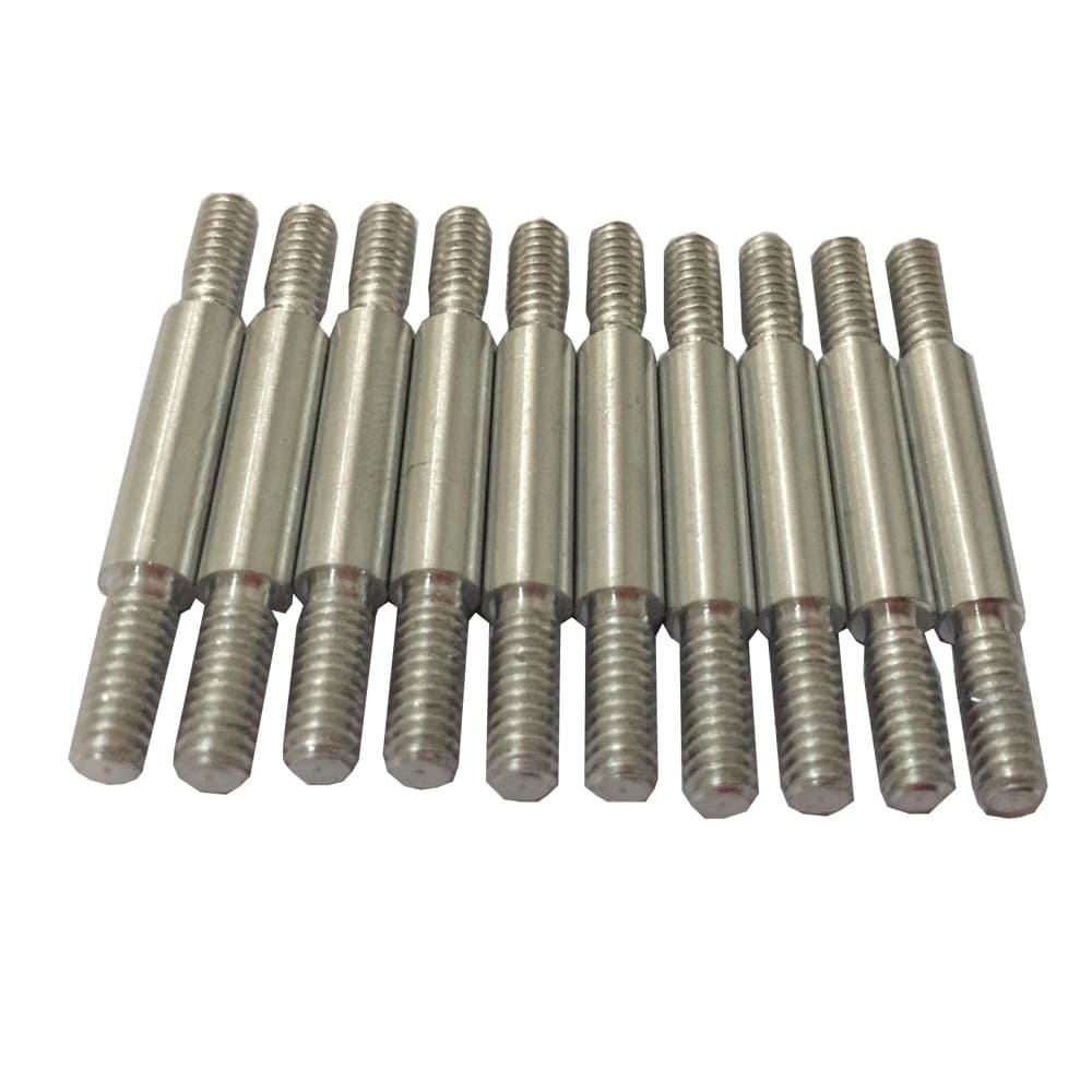 Archery Compound Bow Aluminum Arrow Insert Connector for ID 6.0mm Shaft Pack of 50