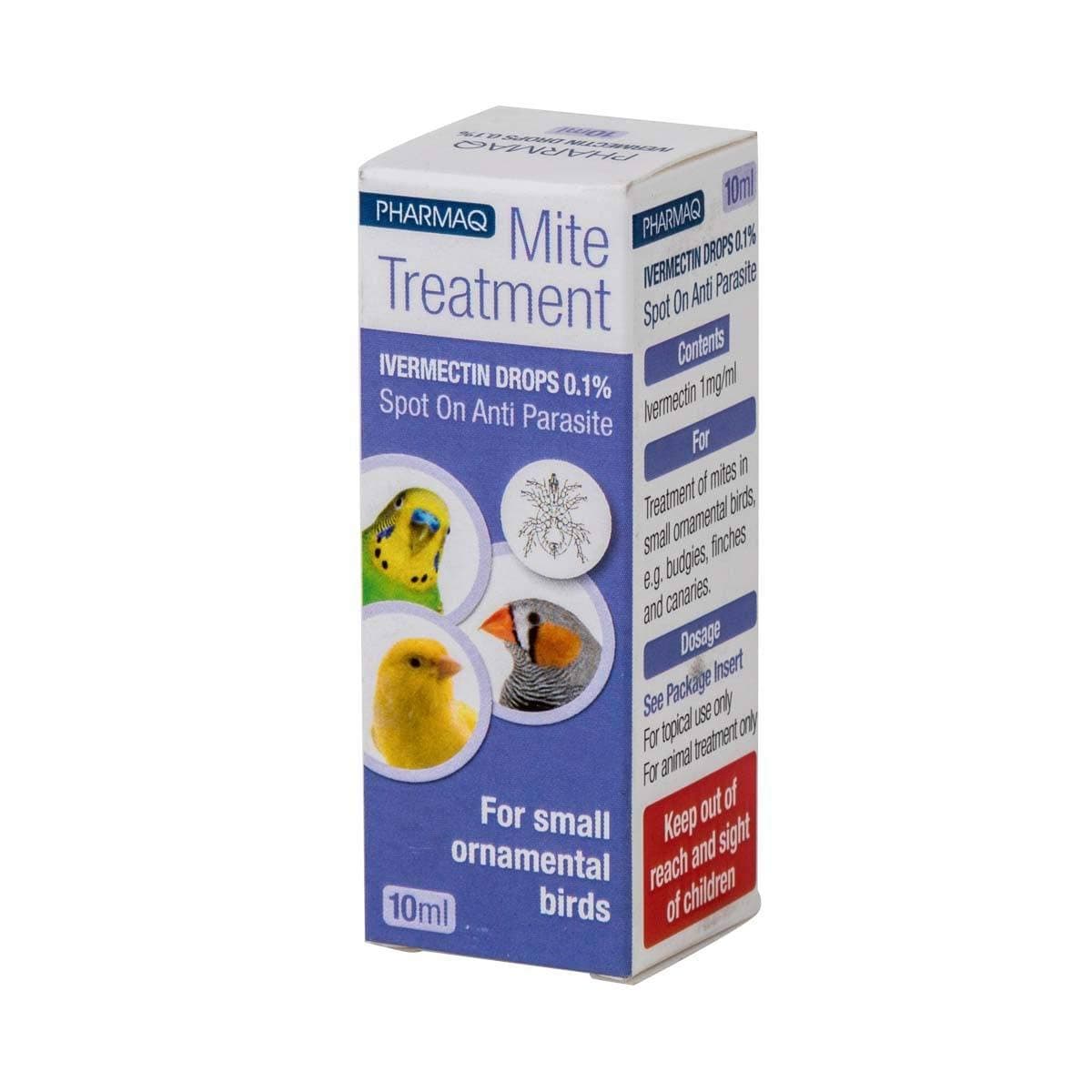 Ivermectin Mite Drops - Small Ornamental Birds