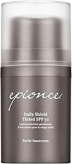 Daily Shield Tinted SPF 50 Sunscreen - Water Resistant Broad Spectrum UV Protection Facial Sunscreen with Titanium Dioxide & Zinc Oxide, For All Skin Types, Dermatologist Skincare