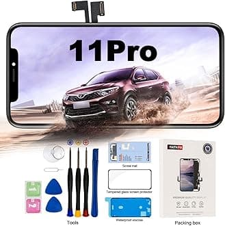 EFAITHFIX for iPhone 11 PRO LCD Screen Replacement Black (5.8'')