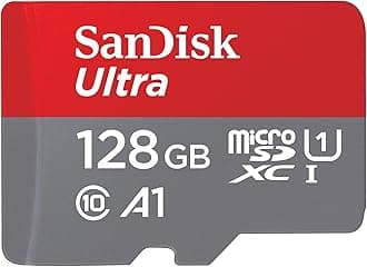 [Older Version] SanDisk 128GB Ultra microSDXC UHS-I Memory Card with Adapter - 120MB/s, C10, U1, Full HD, A1, Micro SD Card - SDSQUA4-128G-GN6MA