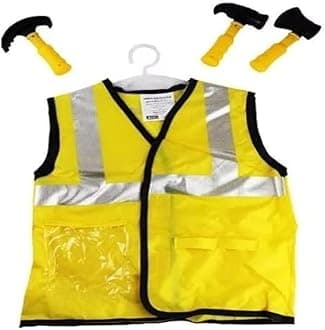 Kidwala Firefighter Role Play Costume Set - Kids Fireman Dress Up Pretend Play Outfit with Rescue Tools and Accessories Toys for Kids