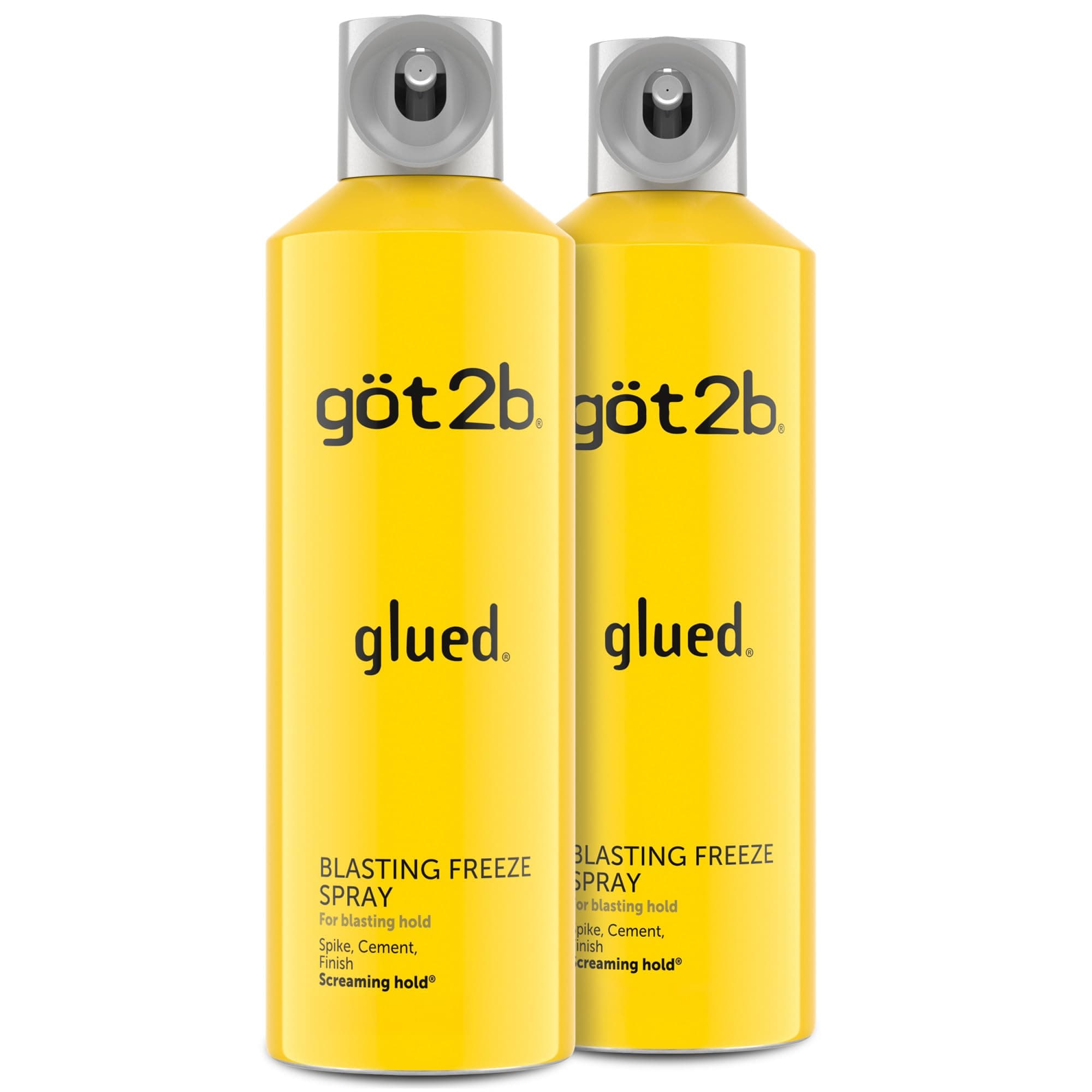 Glued Blasting Freeze Hairspray, 12 oz, Pack of 2