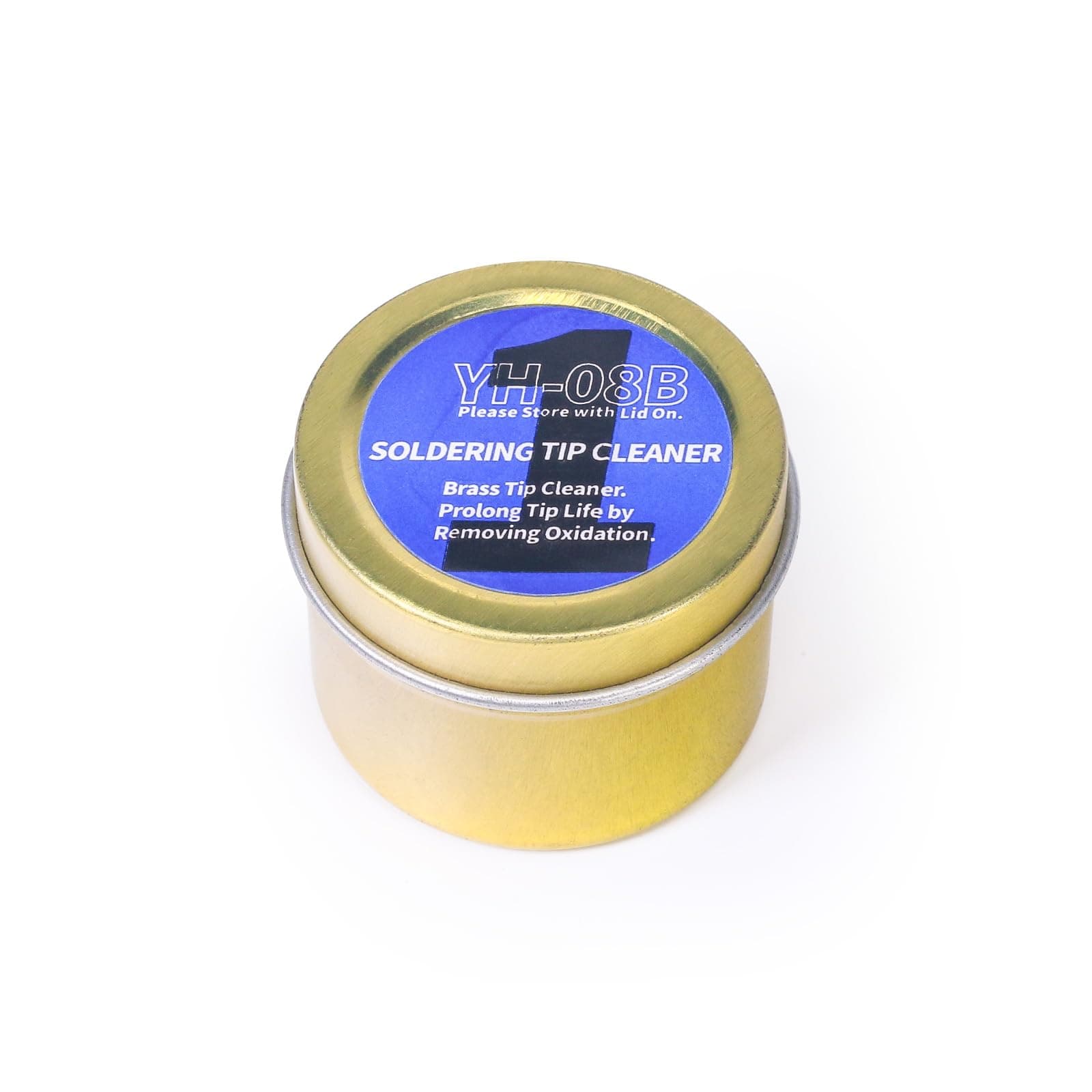 08B/08C Soldering Iron Tip Brass Wire Ball Cleaner Replacement Solder Tips Cleaner (Small-Size #08B / Large-Size #08C) (Small)