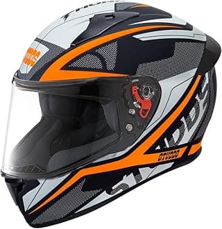 Studds Thunder Full Face Helmet D4 with Clear Visor (Matt Black N10, M)